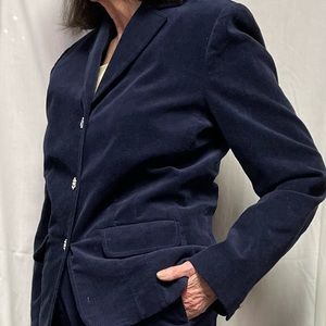 Liz Claiborne, size 12, dressy navy blue pantsuit